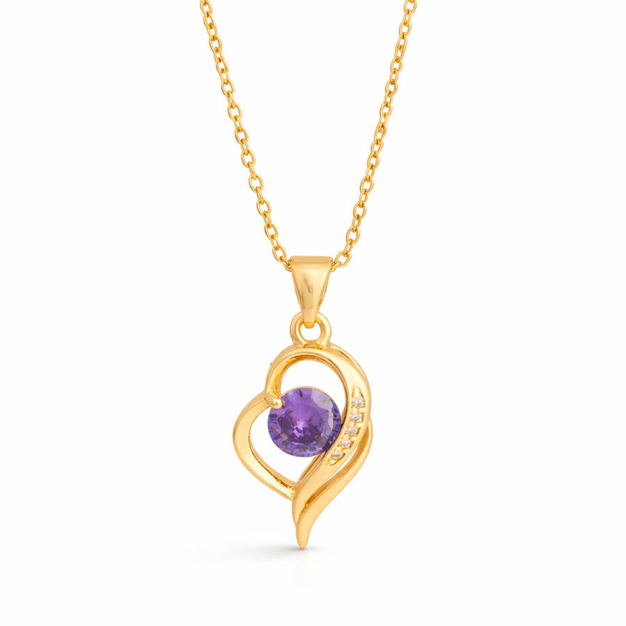 Midnight Swirl Blue Stone Pendant