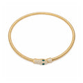 Emerald Eye Serpent Choker