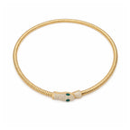 Emerald Eye Serpent Choker