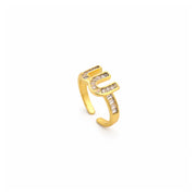 Aurora Arch Crystal Ring