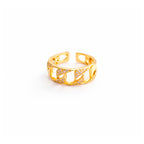Linked Glow Adjustable Ring