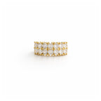 Luxe Crystal Row Ring