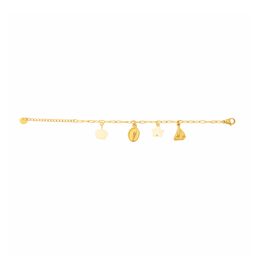 costal charm bracelet