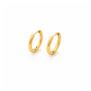 Sleek Luna Thin Huggie Hoops