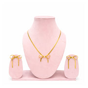 Flutter Knot Statement Necklaces Set