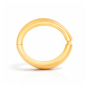 Linea Textured Gold Cuff Bangle