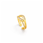 Eternal Curve Spark Ring