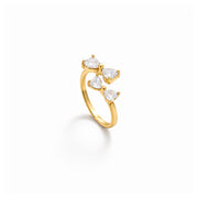 Twin Bow Adjustable Ring