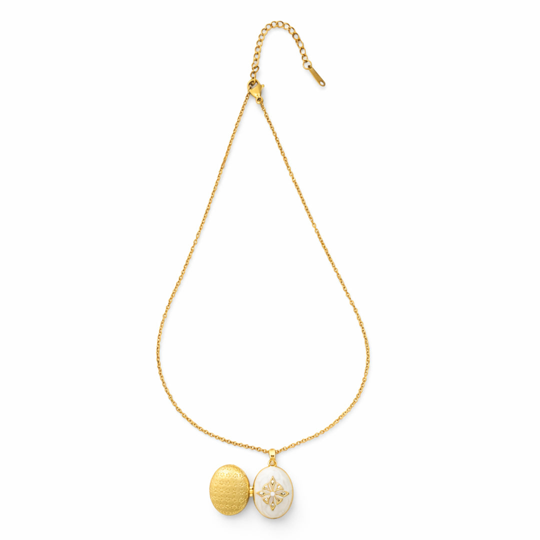 Forever Bloom Memory Locket
