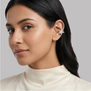 adjustable sterling silver starfish earcuff