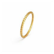 Celeste Textured Gold Bangle