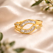 Eternal Curve Spark Ring