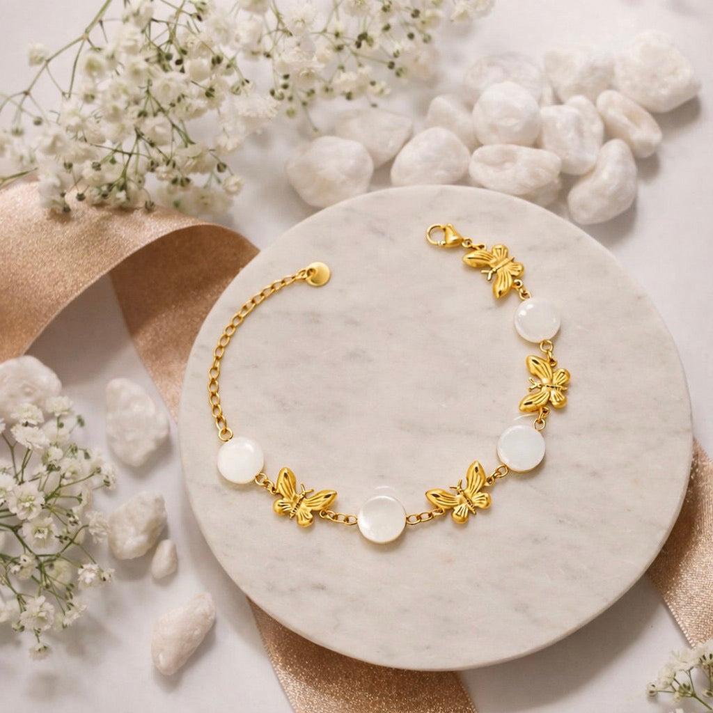 Butterfly glow bracelet