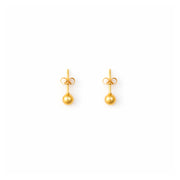 Golden Evil Eye Ear set Earrings