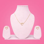 twisted heart Necklaces set