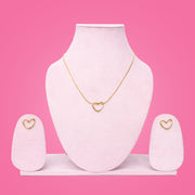 twisted heart Necklaces set