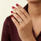 Twilight Loop Crystal Open Ring