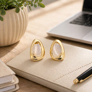 Luna Halo Abstract Earrings