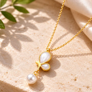 Pearl Flutter Drop Pandent