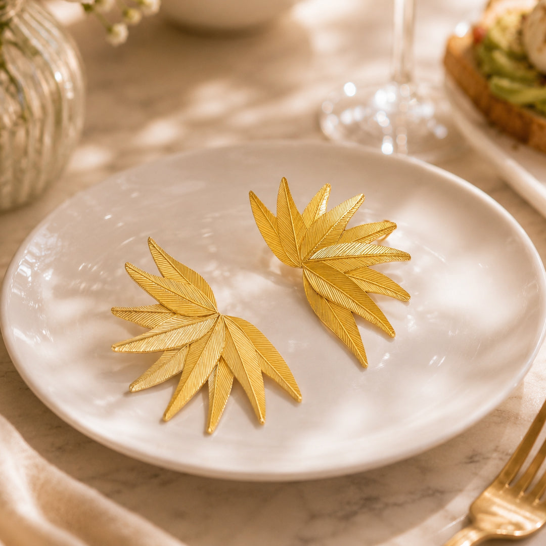 Golden Radiance Earrings