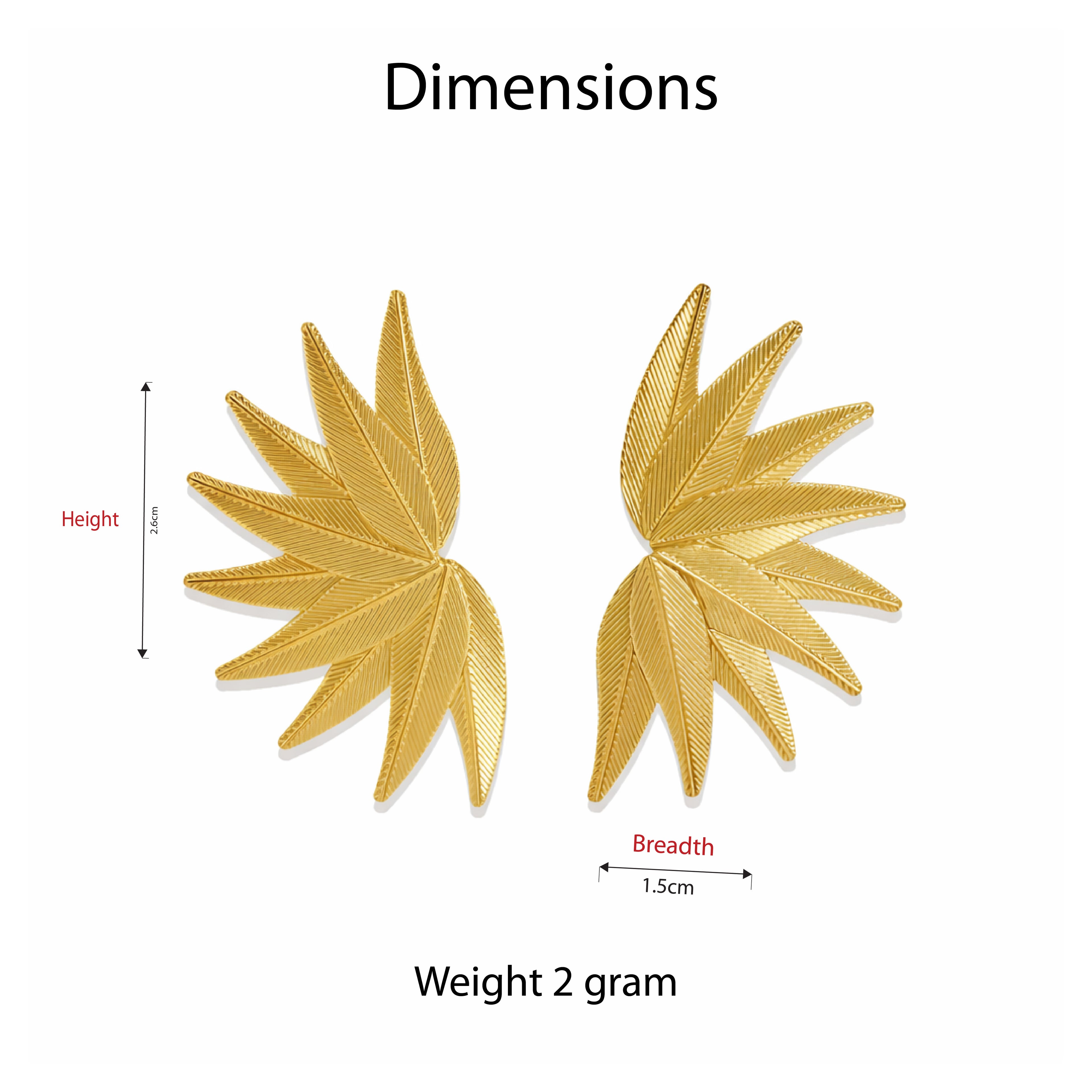 Golden Radiance Earrings