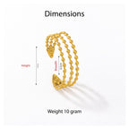Tribead Bangle