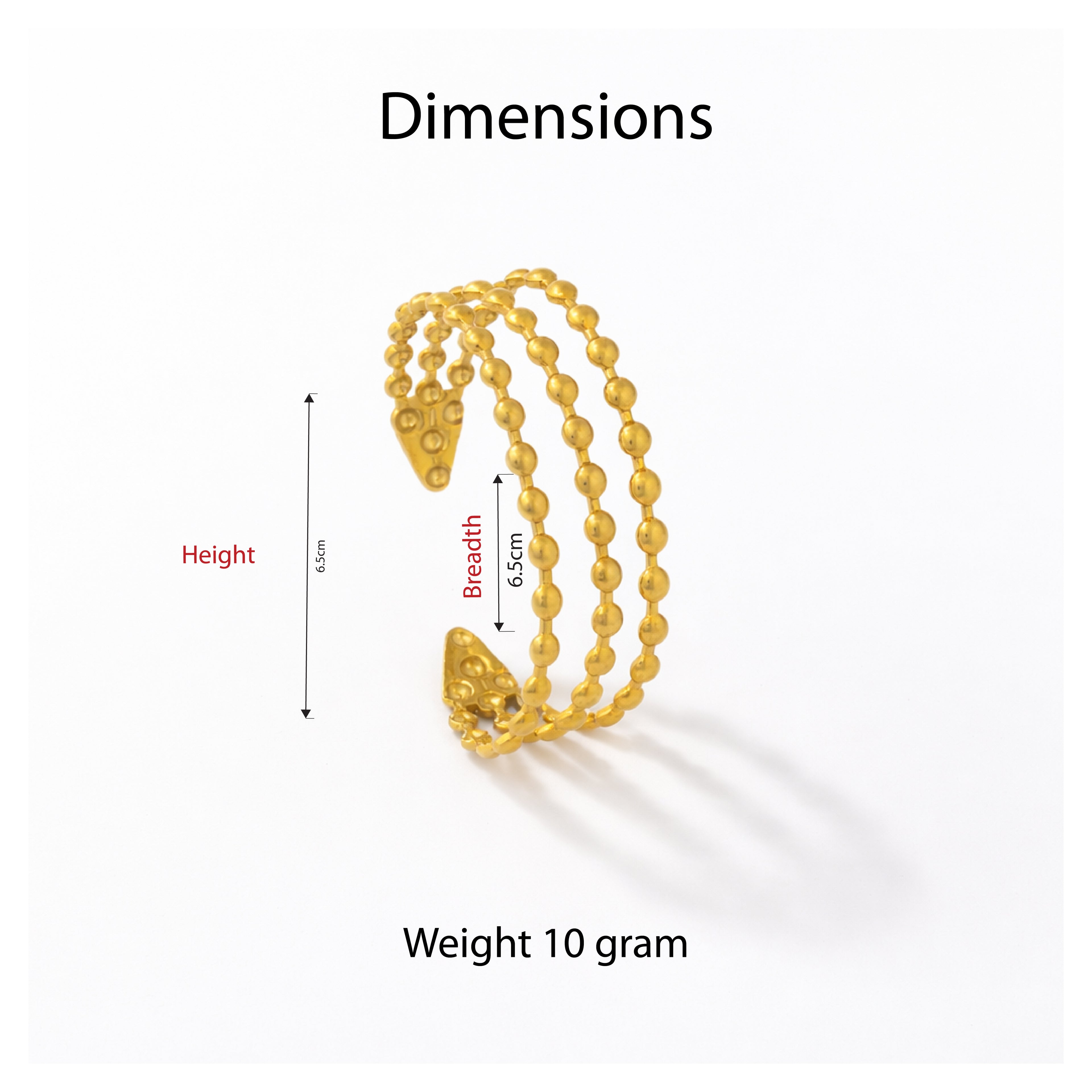 Tribead Bangle