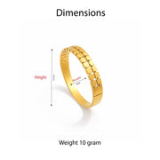 Aurora Flex Gold-Tone