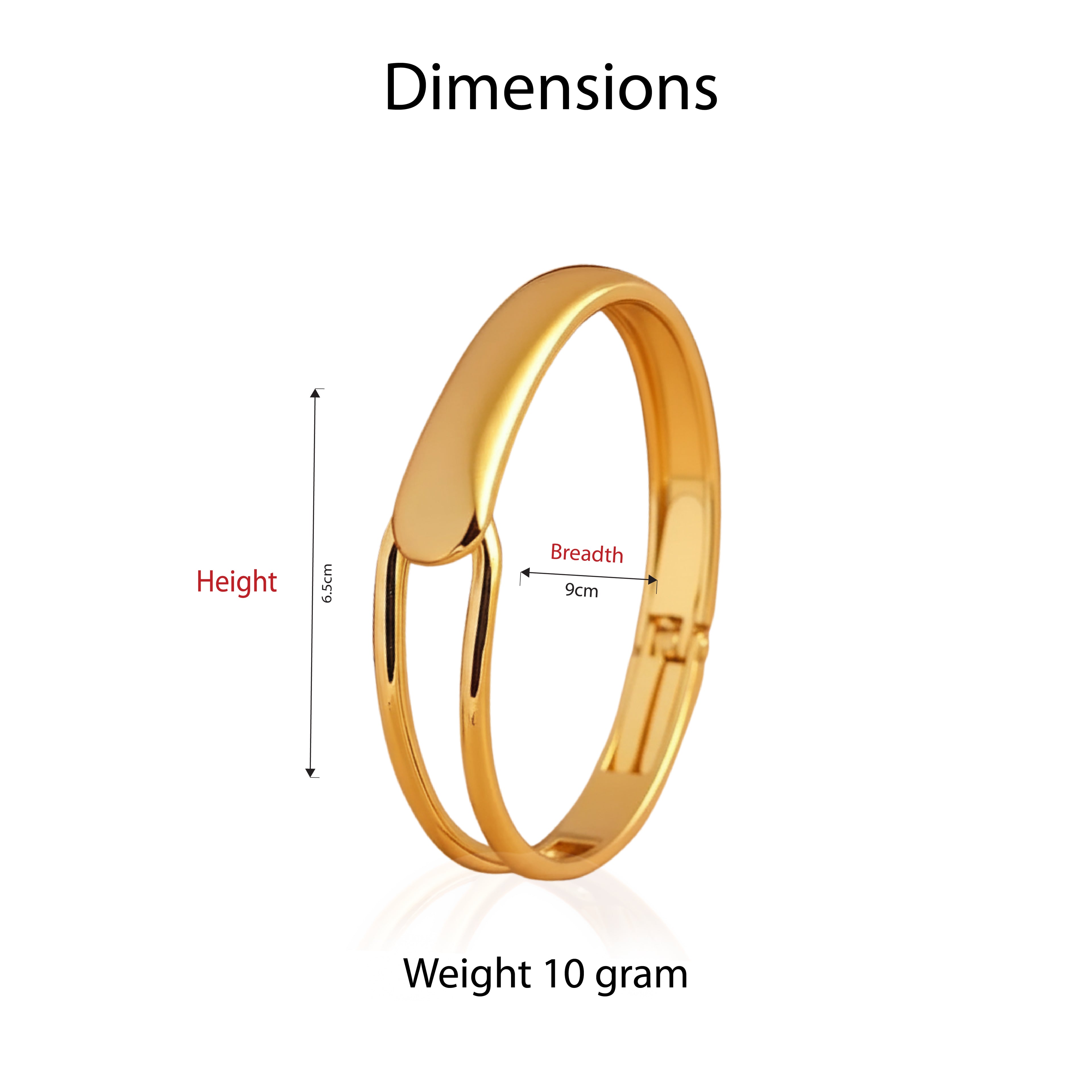 Interlinked Statement Bangle
