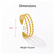 Tribead Bangle