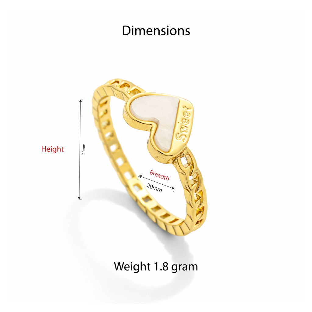 Aurielle Heart Halo Ring