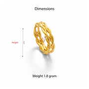 Textured ring