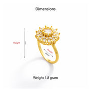 Imperial Bloom Adjustable Ring