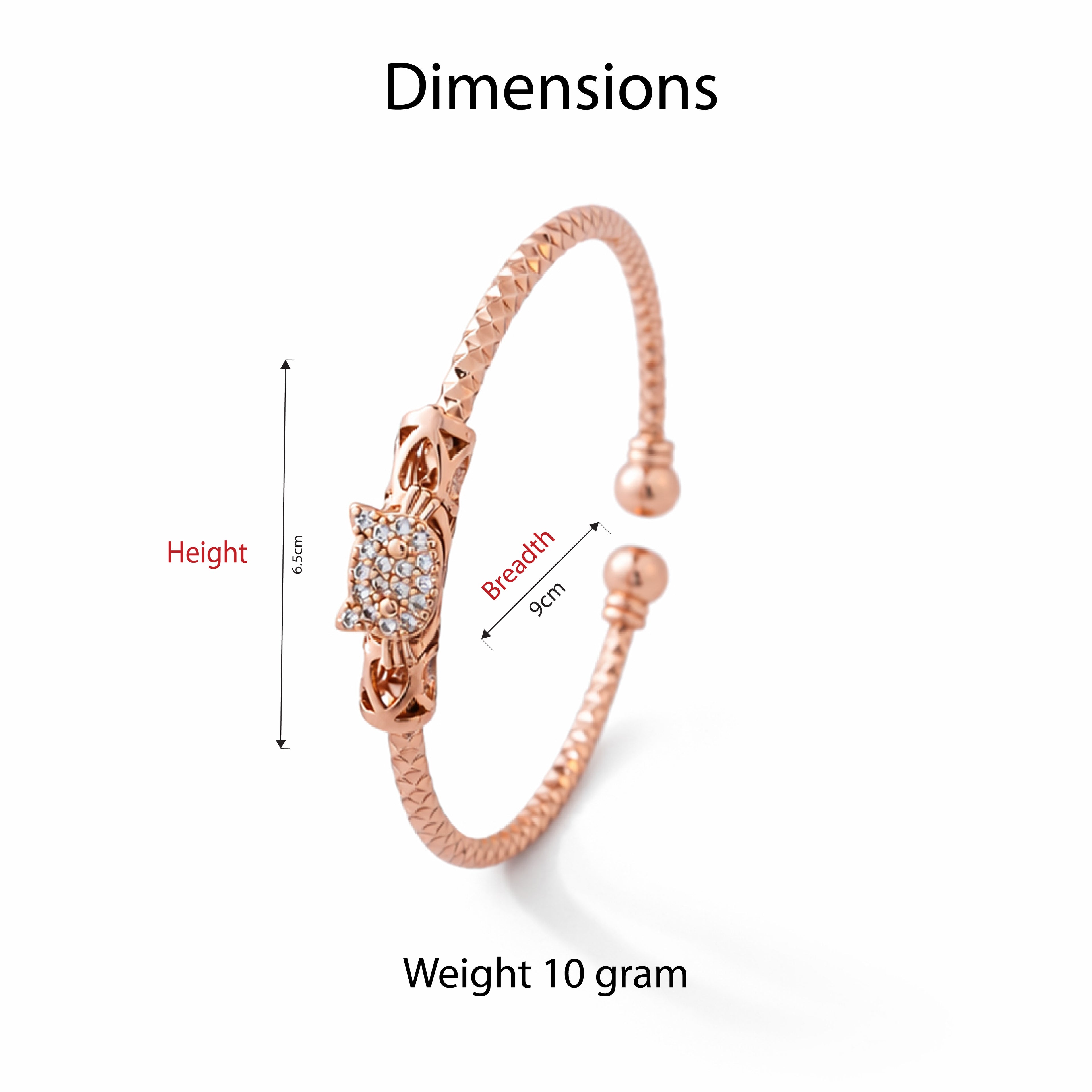 Celeste Rosè Bangle
